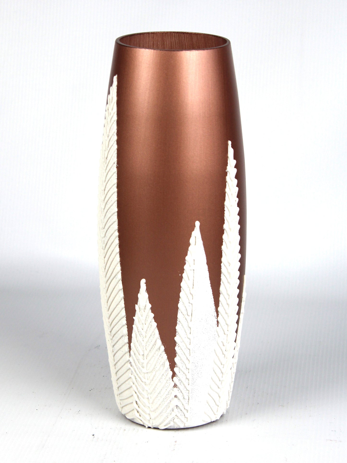 table copper art decorative glass vase 7736/300/sh333-1
