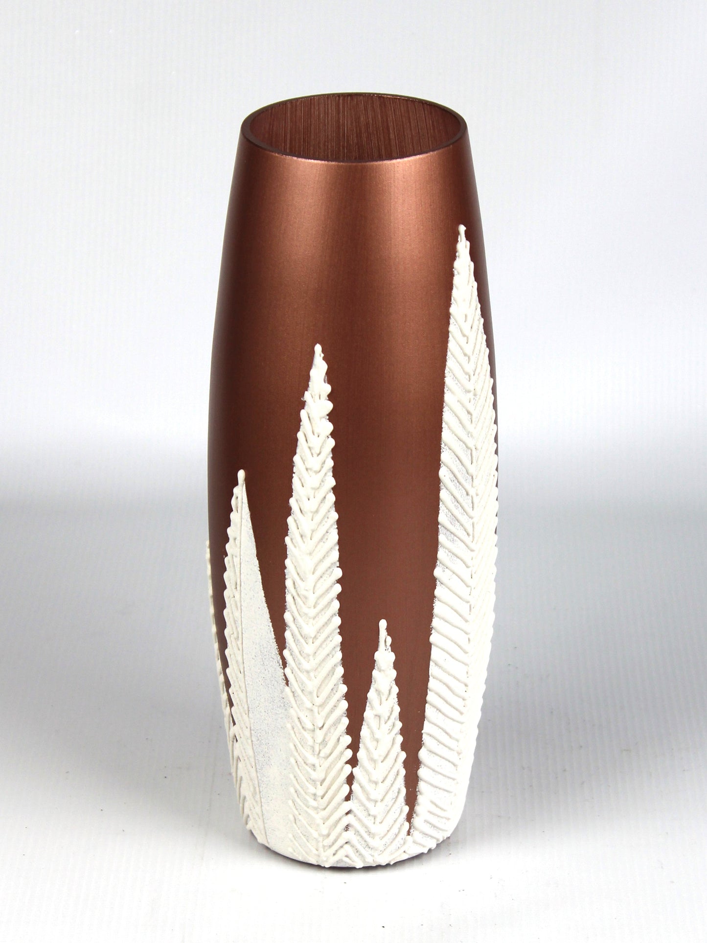 table copper art decorative glass vase 7736/300/sh333-2