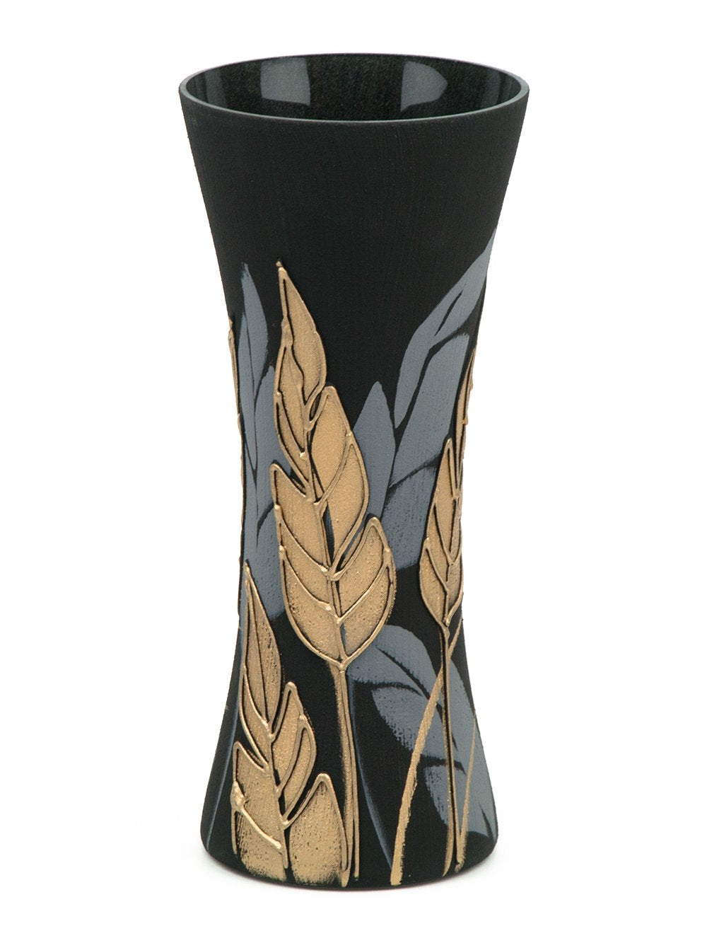 Handpainted Glass Vase for Flowers | Art Glass Vase | Home Room Decor | Table vase 12 in | 7756/300/sh196