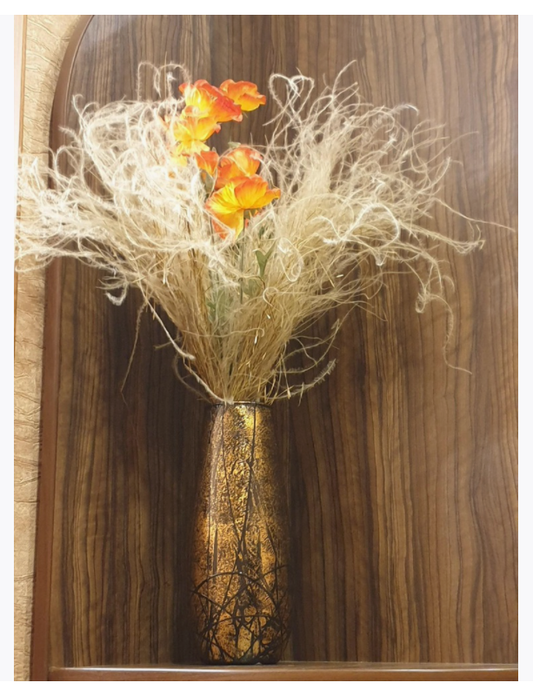 Art decorative glass vase 9684/260/lk286
